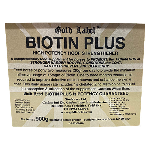 Biotin Plus 900g - Gold Label