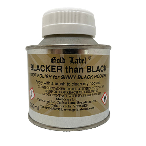 Blacker than Black 250ml - Gold Label