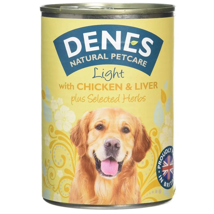 Denes Dog Tins Light Chicken & Liver