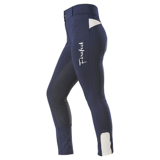 Firefoot Bankfield Sticky Bum Breeches Ladies Navy/Silver