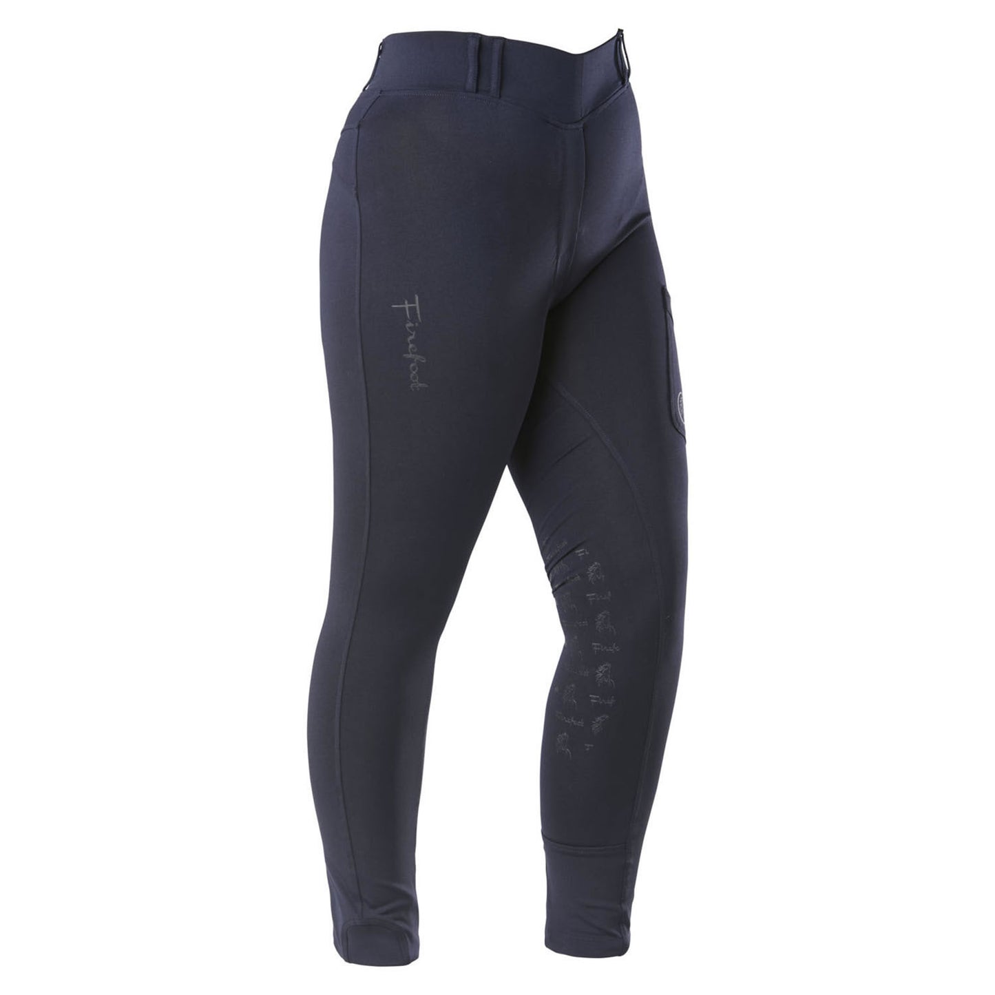 Firefoot Bankfield Basic Breeches Ladies Plain Navy