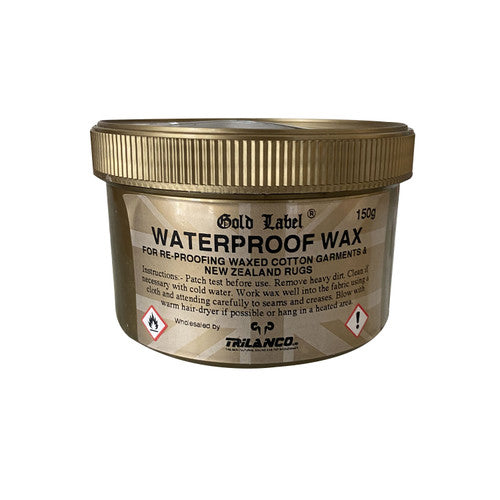 Waterproof Wax Tub & Aerosol - Gold Label
