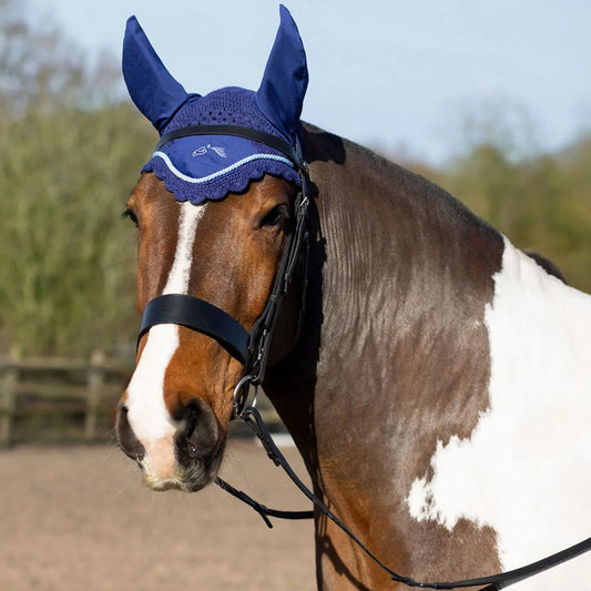 GALLOP Navy Classic Ear Veil