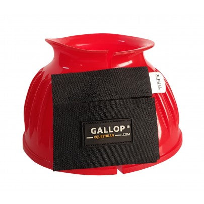 Gallop Double Taped PVC Ribbed Over Reach Boots