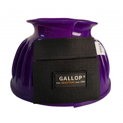 Gallop Double Taped PVC Ribbed Over Reach Boots