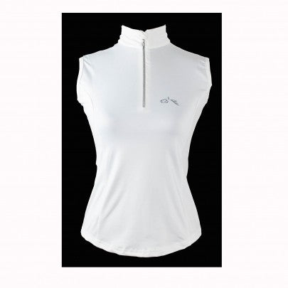 Gallop Sleeveless Zipped Neck Base-Layer