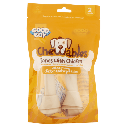Good Boy Chewables Medium Bones with Chicken