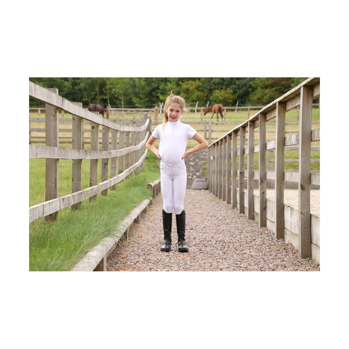 Hy Equestrian Cadiz Mizs Show Shirt