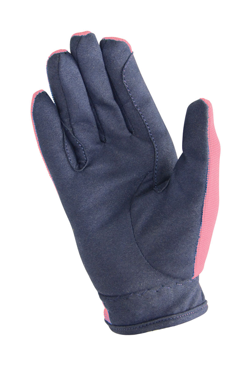 Hy Equestrian Children's Every Day Two Tone Riding Gloves