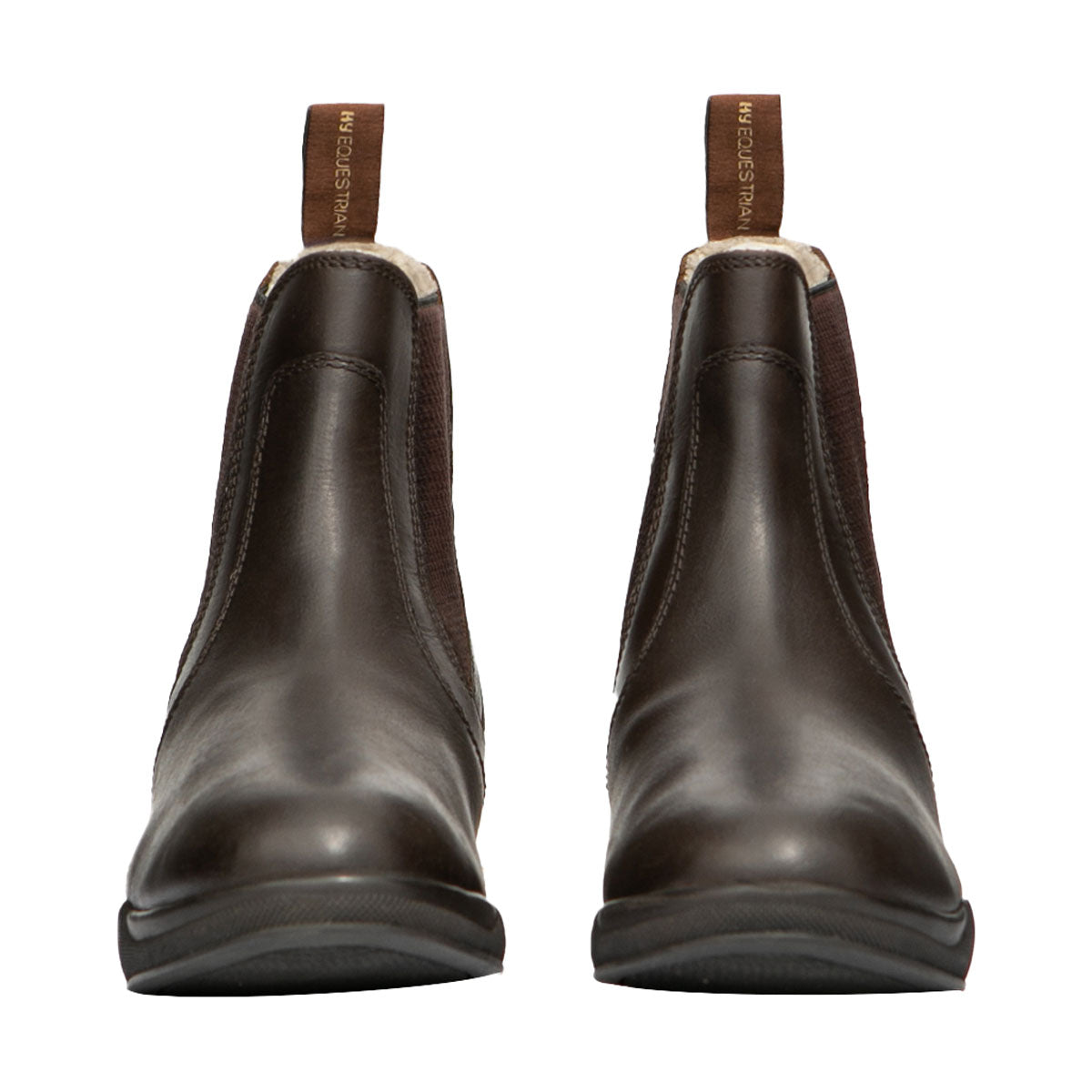 Hy Equestrian Fleece Lined Wax Leather Jodhpur Boot