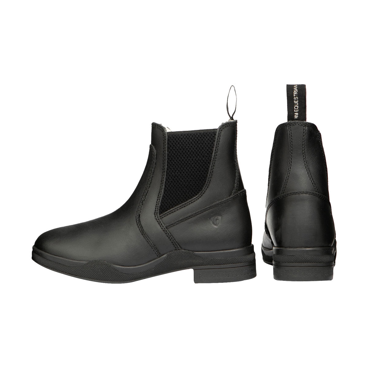 Hy Equestrian Fleece Lined Wax Leather Jodhpur Boot