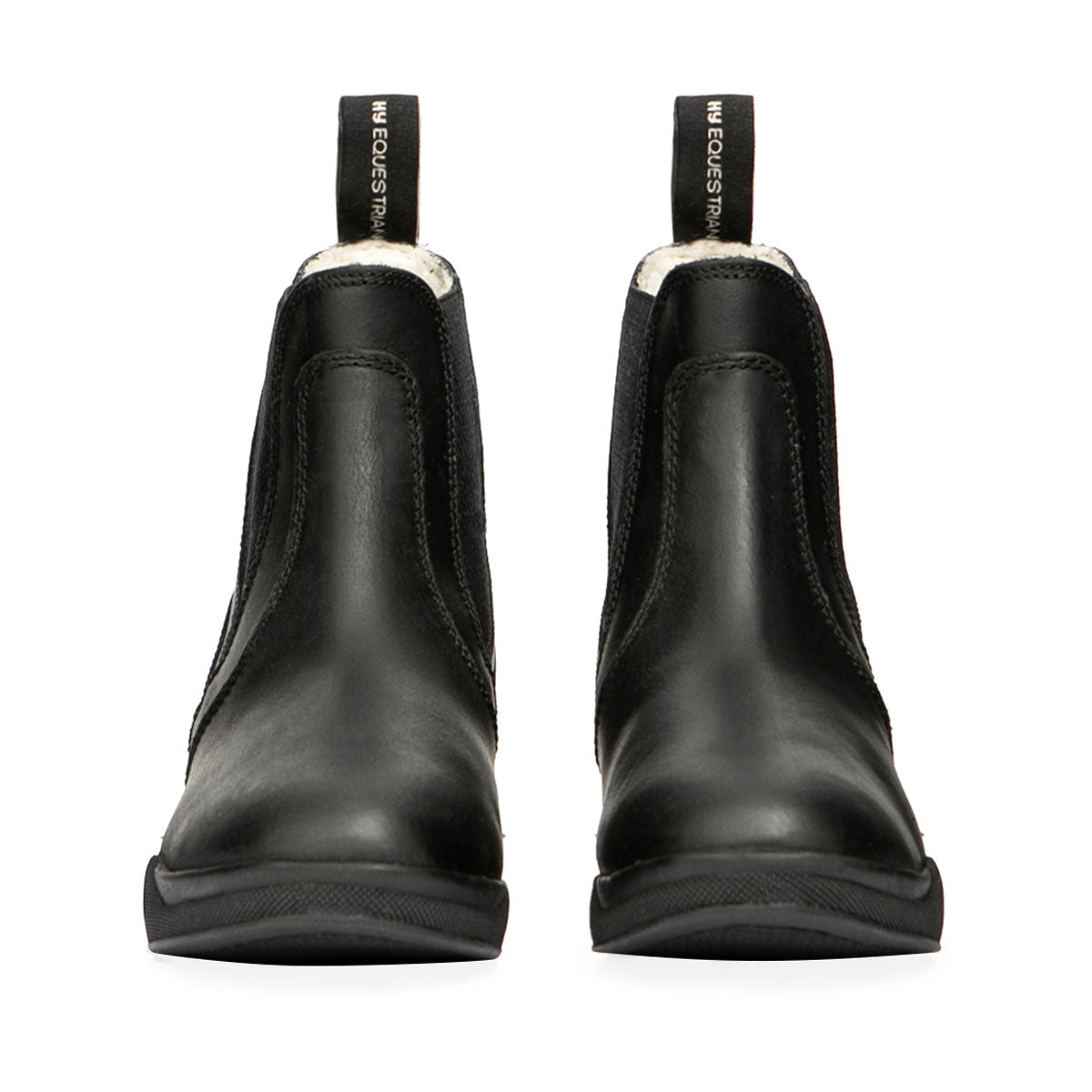 Hy Equestrian Fleece Lined Wax Leather Jodhpur Boot