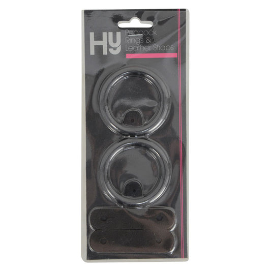 Hy Equestrian Peacock Rings & Leather Straps