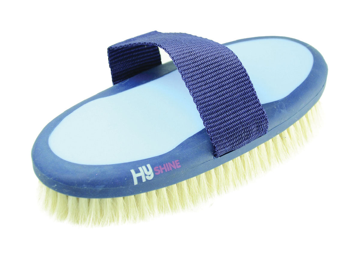 Hy Equestrian Pro Groom Goat Hair Body Brush