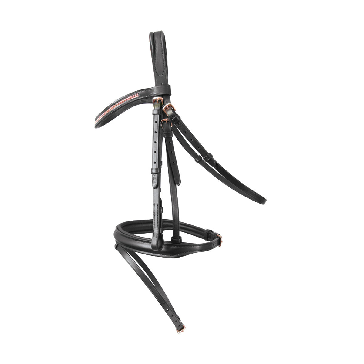 Hy Equestrian Rosciano Rose Gold Bridle