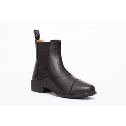 Elegance Leather Paddock Zip Boots