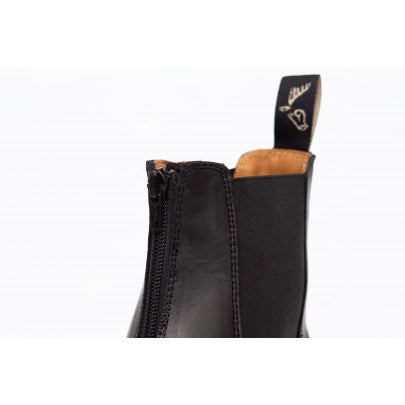 Elegance Leather Paddock Zip Boots