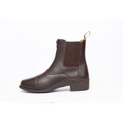 Elegance Leather Paddock Zip Boots