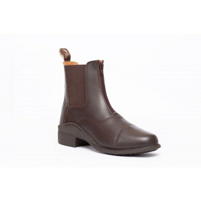 Elegance Leather Paddock Zip Boots