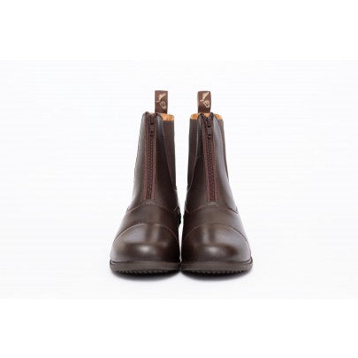 Elegance Leather Paddock Zip Boots