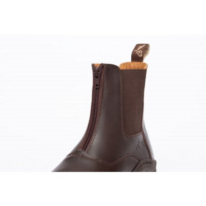 Elegance Leather Paddock Zip Boots