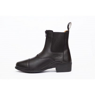 Elegance Leather Paddock Zip Boots