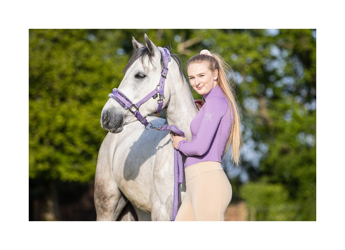 Hy Sport Active Head Collar & Lead Rope