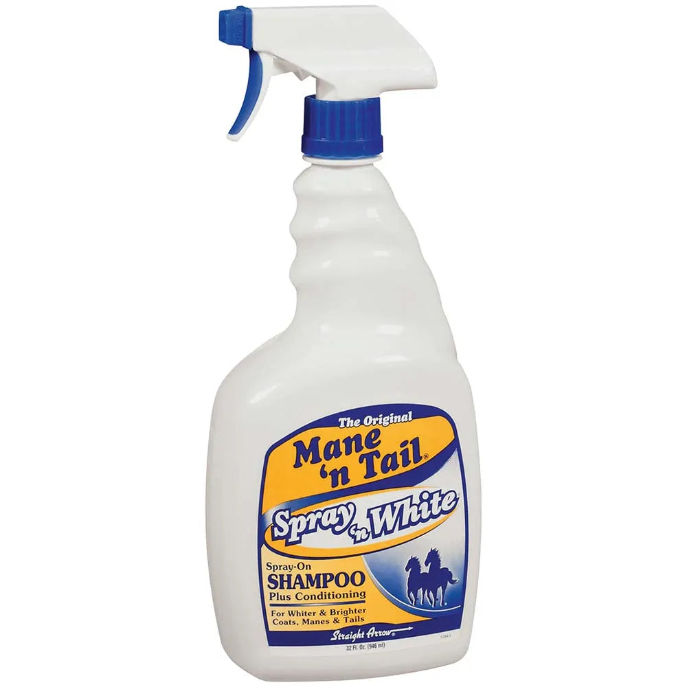 Straight Arrow Mane 'n Tail Spray 'n White