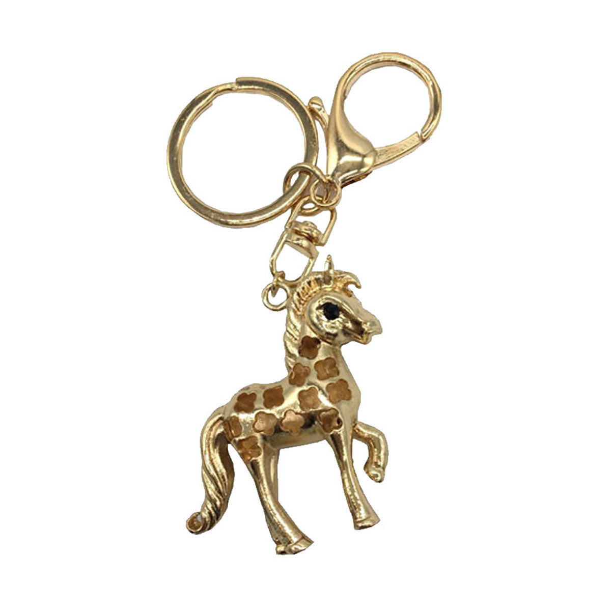 Little Rider Diamante Key Ring