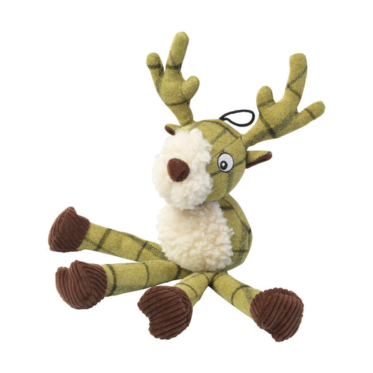House of Paws Tweed Plush Long Legs Toy