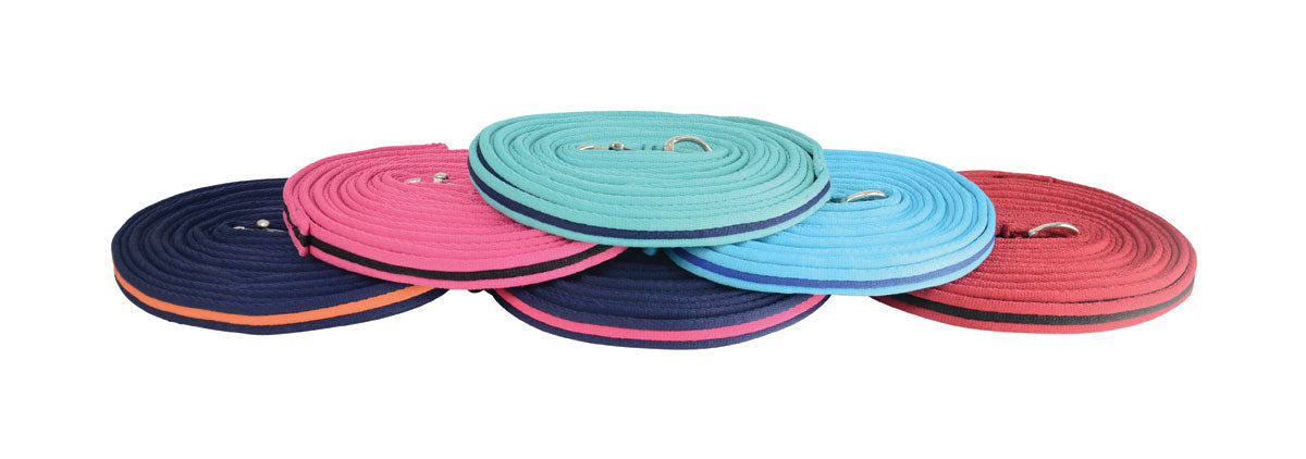 Hy Equestrian Soft Webbing Lunge Rein