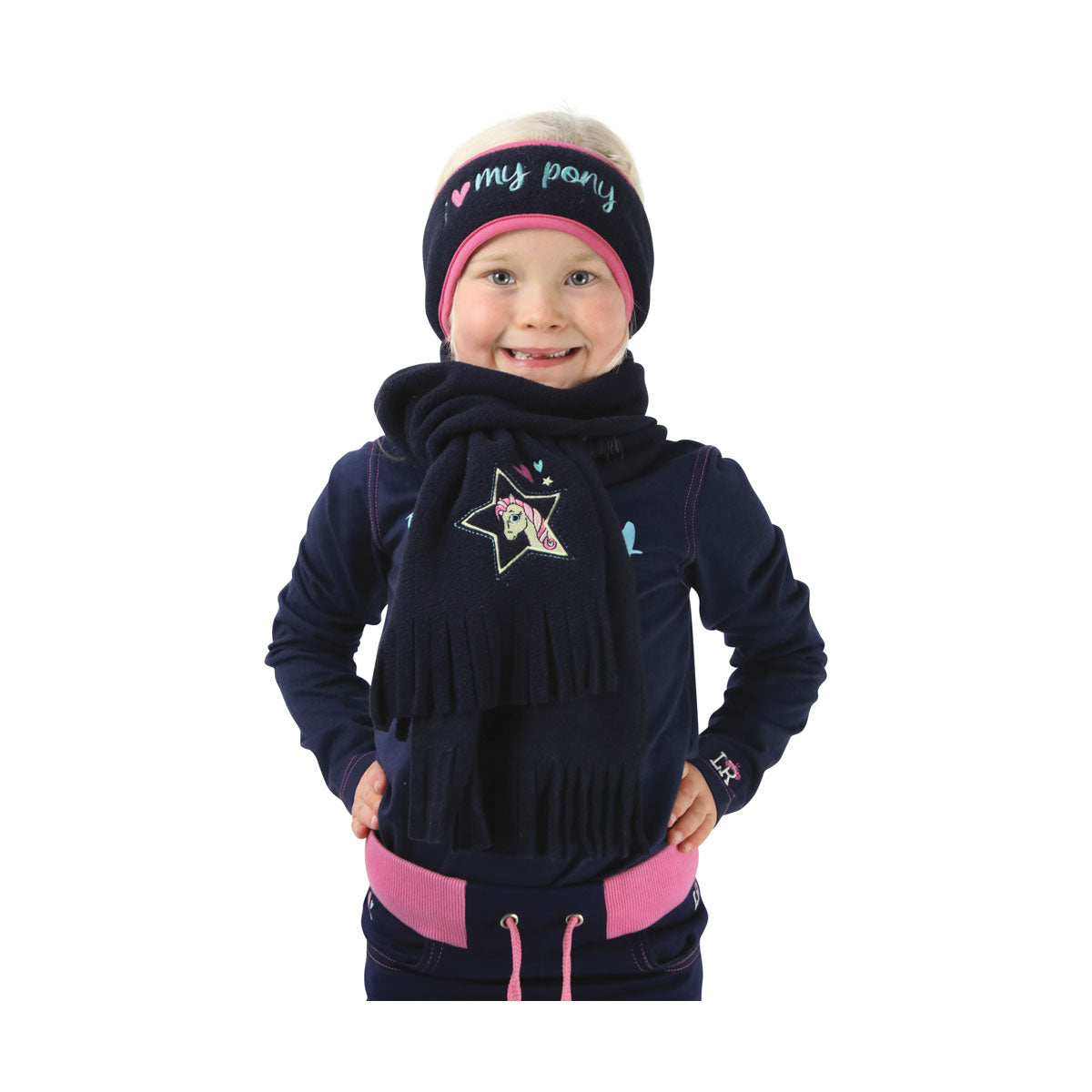 I Love My Pony Collection Headband & Scarf Set by Little Rider