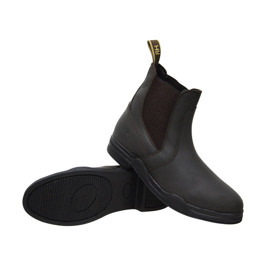 Hy Equestrian Wax Leather Jodhpur Boot- Child