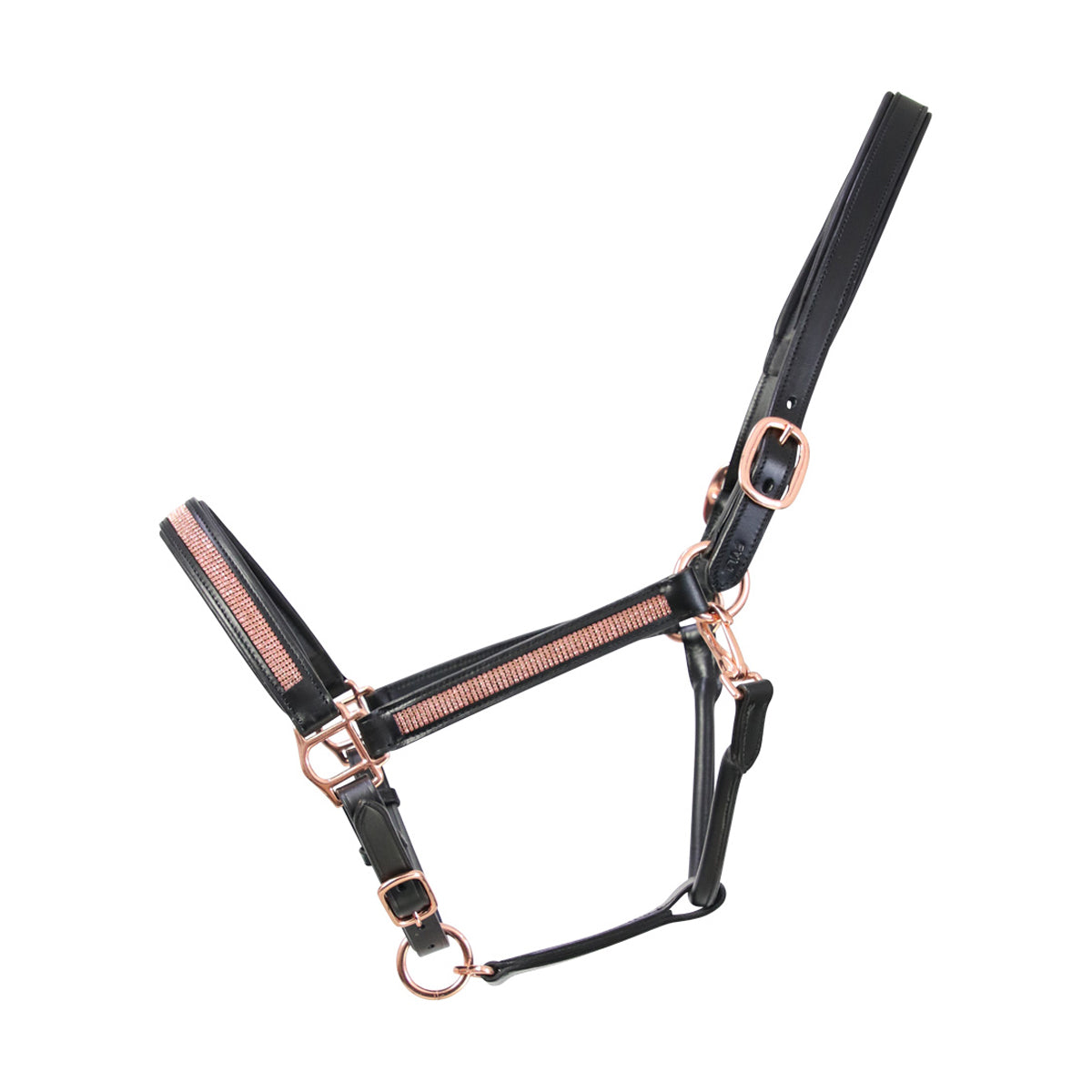 Hy Equestrian Rosciano Rose Gold Head Collar