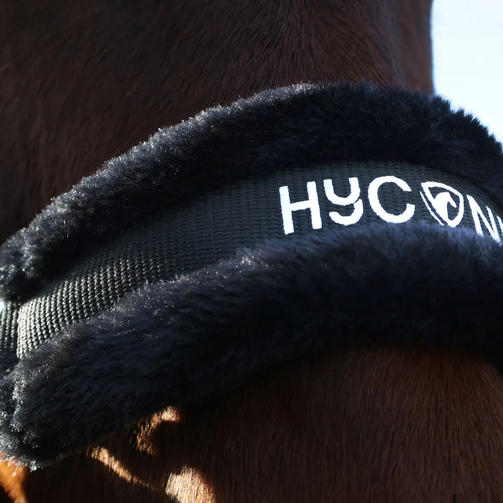 HyCONIC Faux Fur Head Collar & Lead Rope