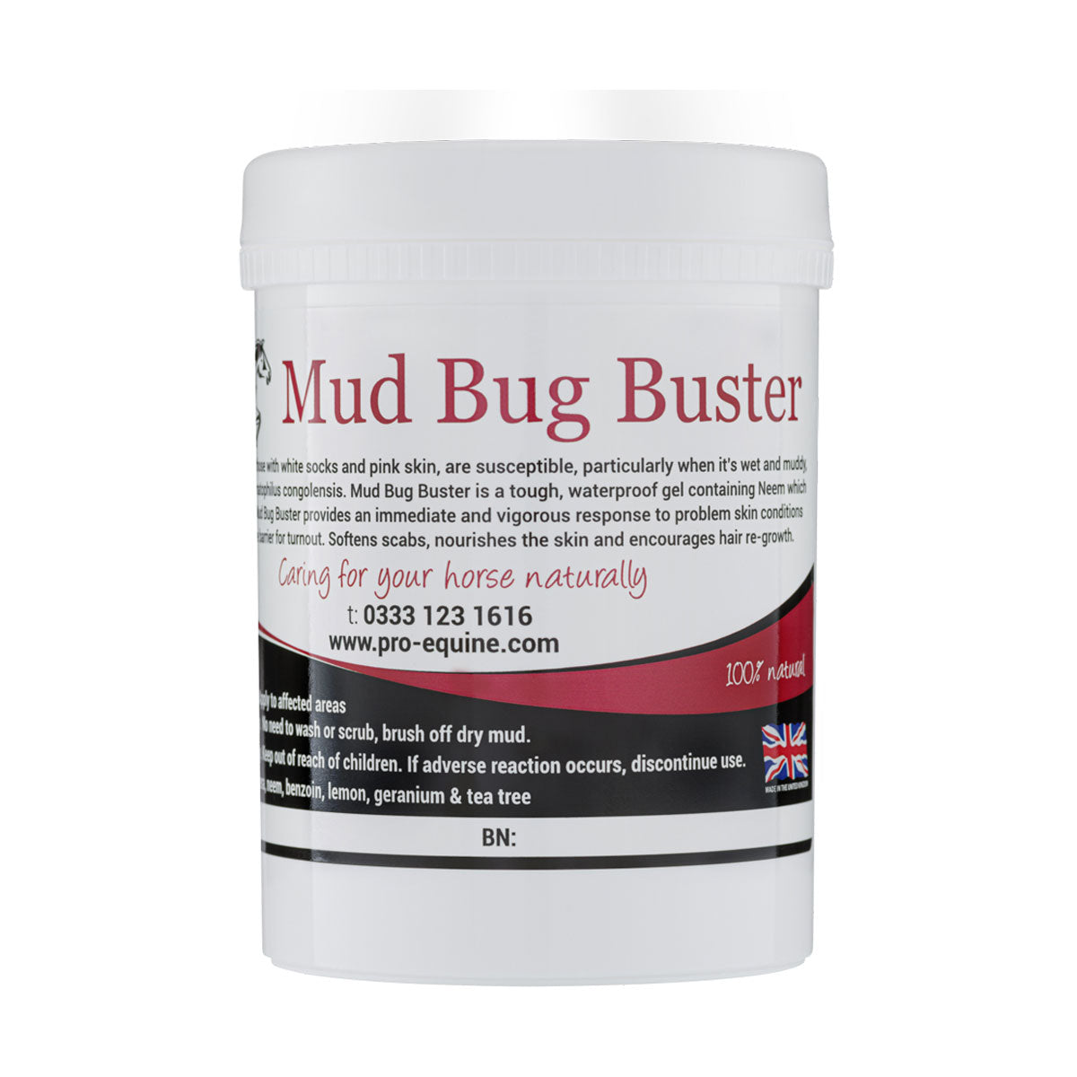 Pro-Equine Mud Bug Buster with Neem