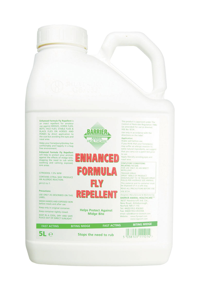 Barrier Enhanced Formula Fly Repellent