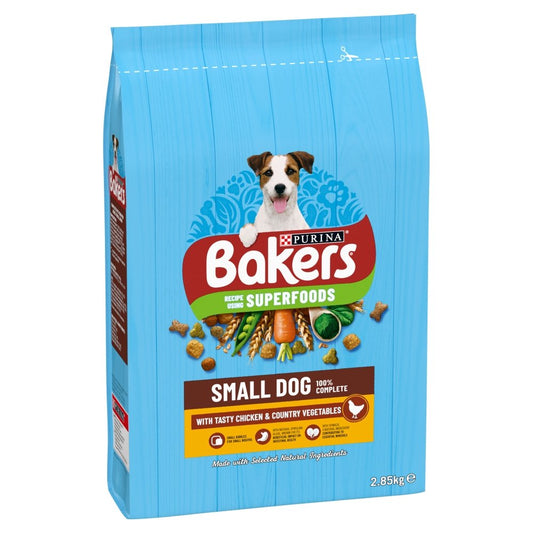 Bakers Complete Small Dog with Chicken & Veg