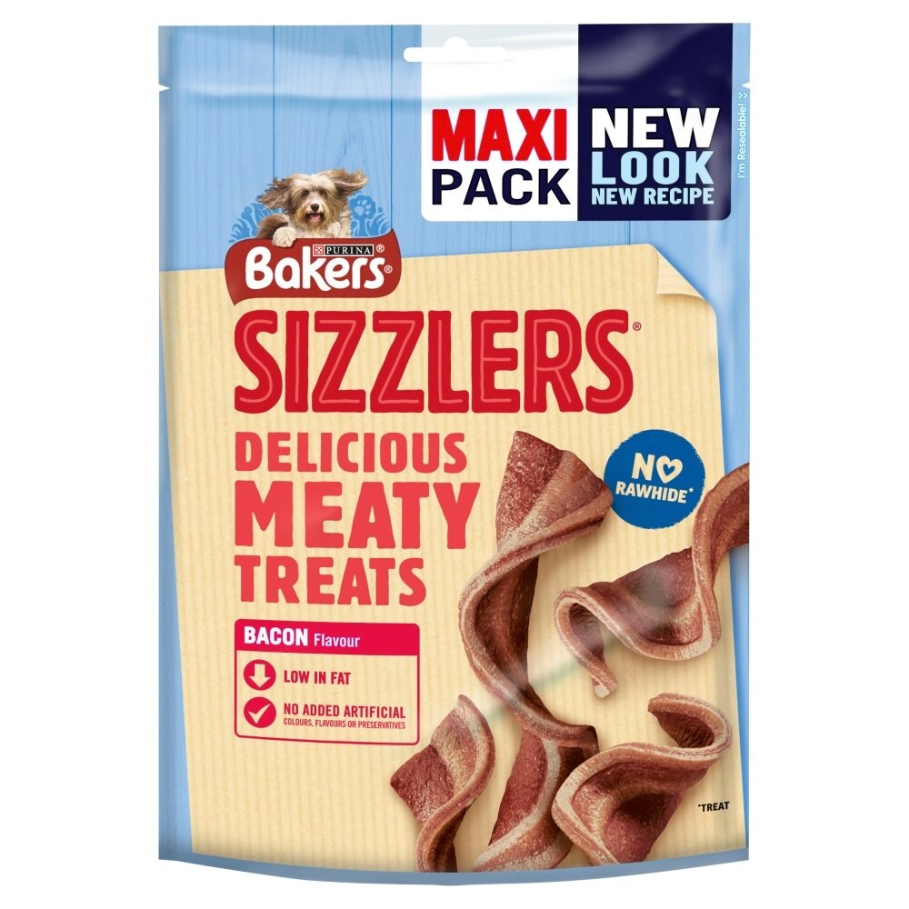 Bakers Sizzlers Maxi Bacon Dog Treat