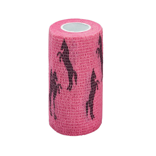Cottage Craft Flex-Wrap Pink Horses