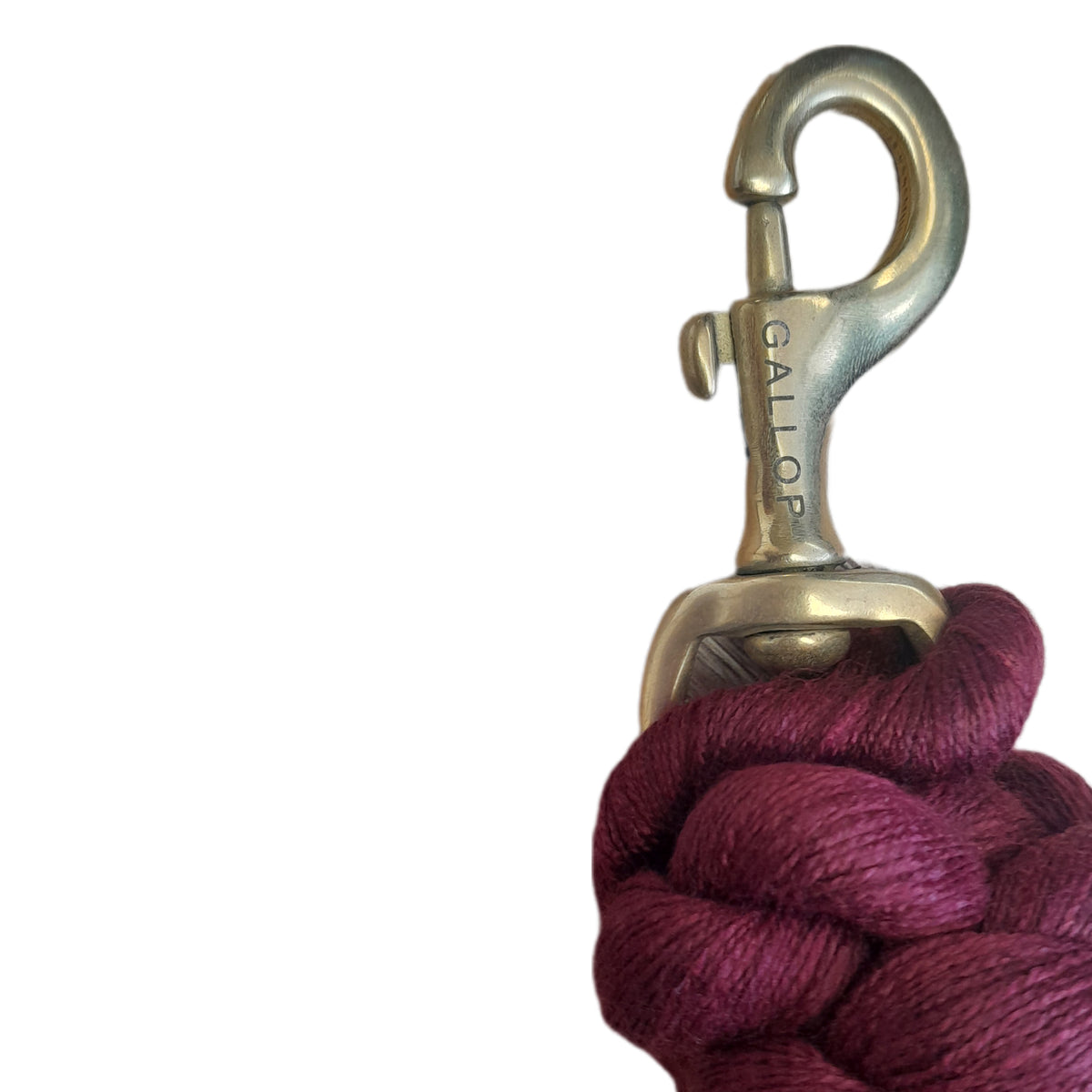 GALLOP Premium Polycotton Leadrope with Solid Brass Trigger Clip
