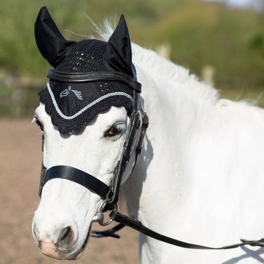 GALLOP Black Classic Ear Veil