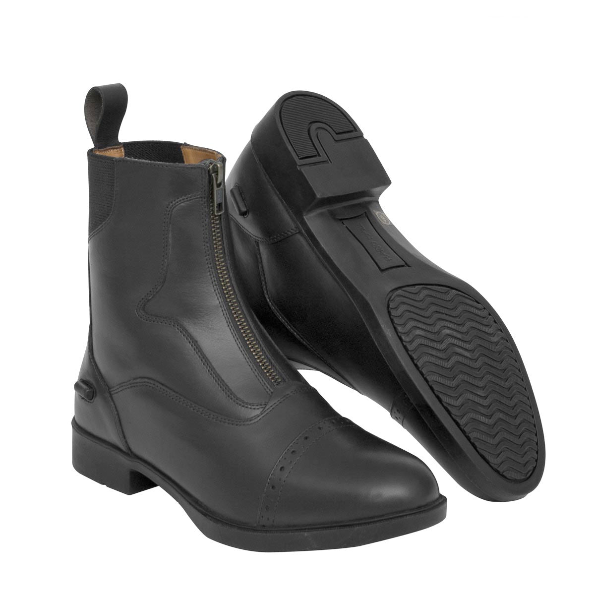 Harry Hall Harrow Zip Jodhpur Boots Black