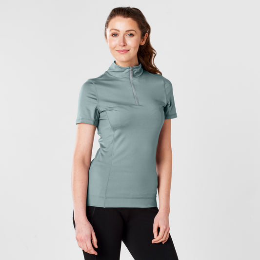 Harry Hall Women's Short Sleeve Base Layer Sage