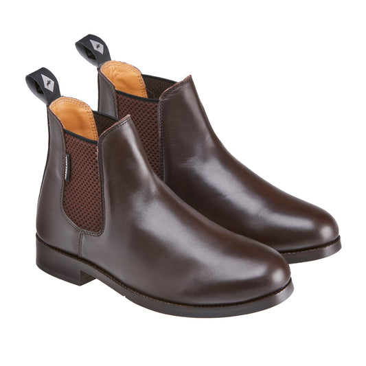 Harry Hall Buxton Womens Jodhpur Boots Brown