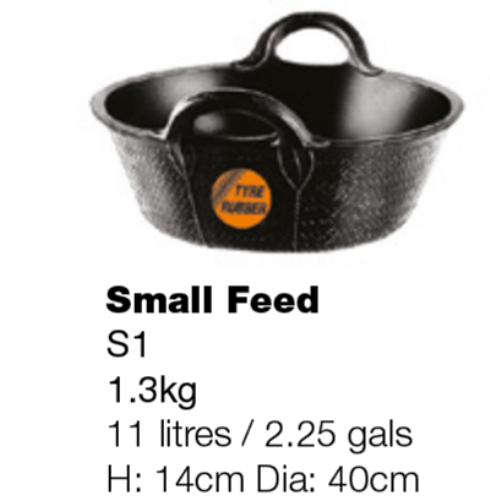 Tyre Rubber Small Skip