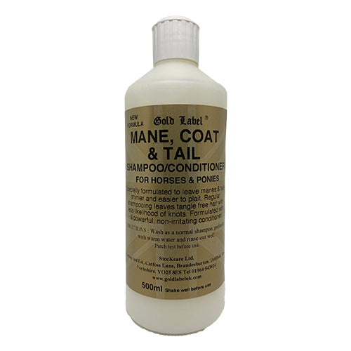 Mane & Tail Shampoo/Conditioner - Gold Label