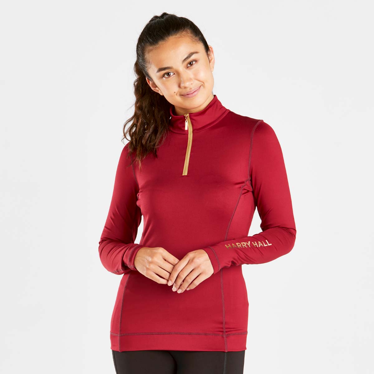 Harry Hall Women's Base Layer Red