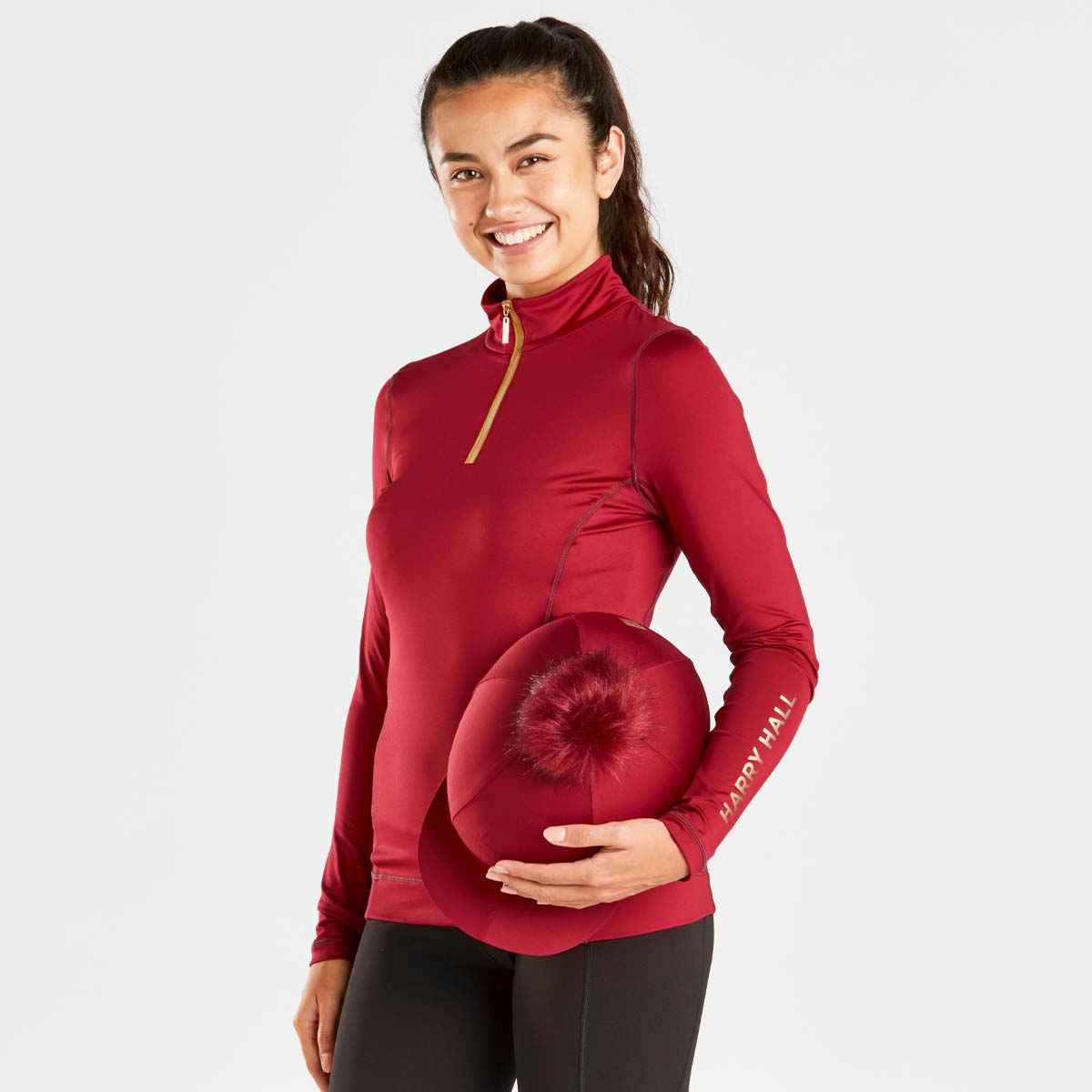 Harry Hall Women's Base Layer Red