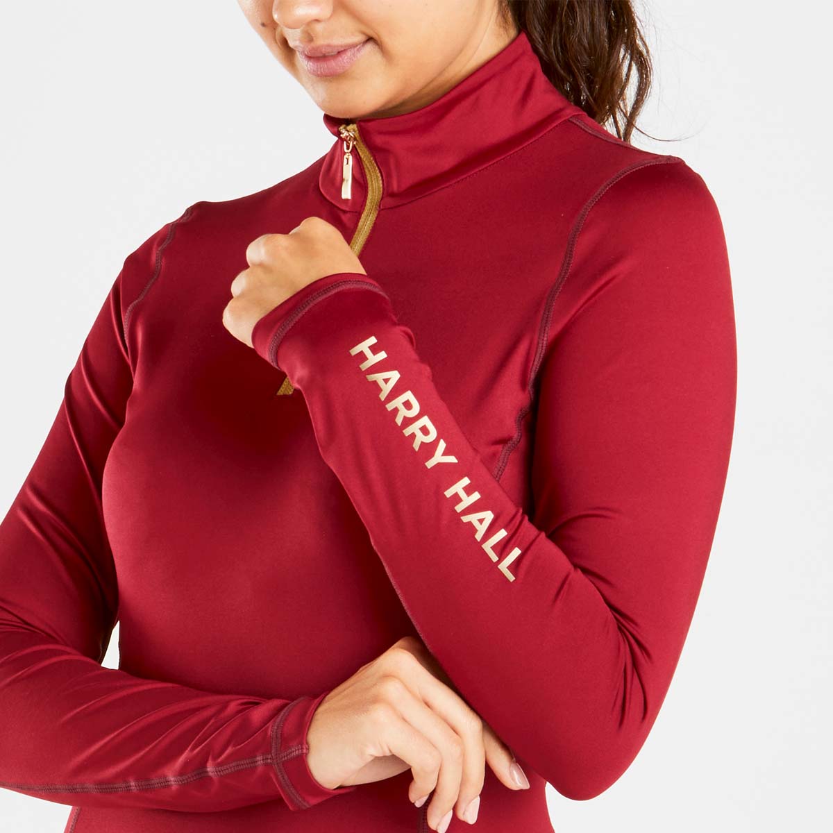 Harry Hall Women's Base Layer Red